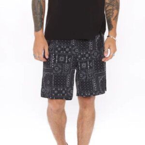 Denmark Drawstring Shorts - Black - NWT - Men's Sz L